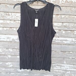 Banana Republic Factory Pleated Tank Top Size Medium NWT